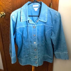 Christopher & Banks Jean jacket